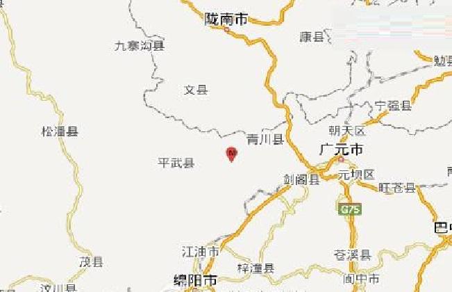 四川青川县地震